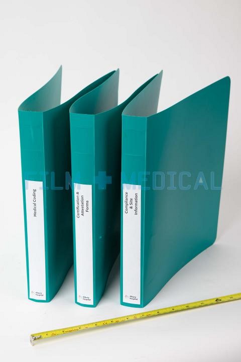 Files Medical A4 Green (priced individually)